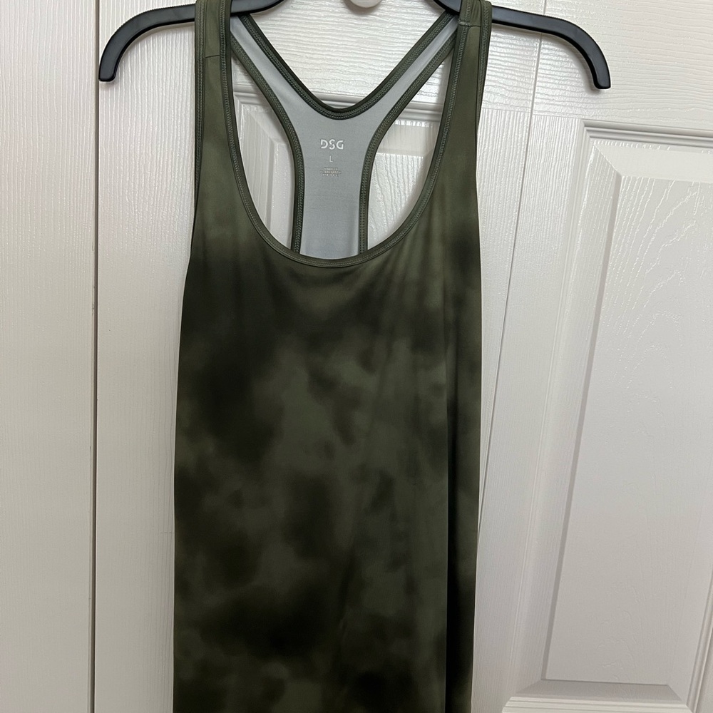 DSG Dark Cammo Green Athletic Core Tank